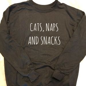 Graphic pullover sweatshirt